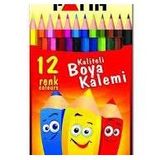 Fatih 12 Li Tam Boy Kuru Boya Kalemi 1 Koli (İçinde 50 Tane)