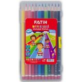 Fatih 12 Renk 33430 Jumbo Kuru Boya Çantalı Renkli Kalem Seti Eğlenceli Tasarım ve Kullanım Kolaylığı