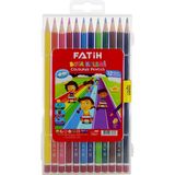 Fatih 12 Renk Çantalı Mercanlı Kuru Boya