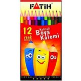 Fatih 12 Renk Kaliteli Boya Kalemi Seti 33112 Renkli Çizim İçin Tam Boy Ürün