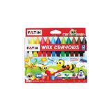 Fatih 12 Renk Wax Crayon Uzun Mum Boya 50130