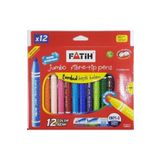 Fatih 12 Renk Yıkanabilir Keçeli Boya Kalemleri