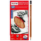 Fatih 12Li Teknik Çizim Kalemi Okul Seti (Dereceli Kalem)