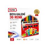 Fatih 36'lı Kuru Boya Kalemi - Tam Boy Kuru Boya Kalemi - Okul Seti
