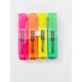 Fatih 4lü Fosforlu (Neon) Kalem-3paket