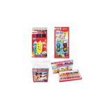 Fatih 4'ü Boyama Seti 12 Renk Pastel+ Sulu Boya + Kuru Boya + Keçeli Kalem