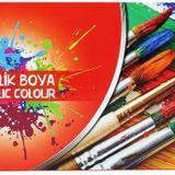 FATİH AKRİLİK BOYA 12 ML 12 RENK TÜP FA50501AB12