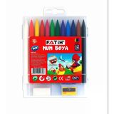 Fatih Crayon Mum Boya 12 Renk Uzun Silgi+ K.traş