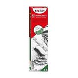 Fatih Dereceli Kurşun Kalem 8B 12 Li Fa15010Kl8B (1 Paket 12 Adet) - Turuncu