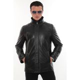 Fatih Deri ERKEK HAKİKİ KÜRKLÜ MONT