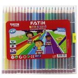 Fatih FA33290KB24RTB Mercan Rengi Kuru Boya, 24 Renk ve Kılıf