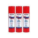 Fatih Glue Stick Yapıştırıcı Katı Yapıştırıcı 20 Gr Ruj Yapıştırıcı 3 Adet