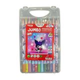 Fatih Hello Kids Jumbo 12 Renk Çantalı Kuru Boya