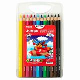 Fatih Jumbo 12 Renk Çantalı Kuru Boya Kalemi