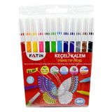 Fatih Keçeli Kalemler 12'li Paket Canlı Renkler Toksit Madde İçermez 12 Farklı Renk
