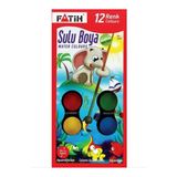 Fatih Kırtasiye 12 Renk King Size Sulu Boya