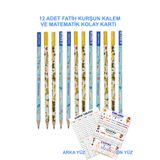 Fatih Kurşun Kalem, 12'li Paket (ARAÇLAR)