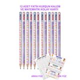 Fatih Kurşun Kalem, 12'li Paket (PRENSES)