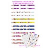 Fatih Kurşun Kalem, 12'li Paket (UNİCRON)