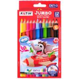FATİH KURU BOYA 12 RENK JUMBO TAM BOY 33340