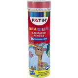 Fatih Kuru Boya 36 Renk Metal Tüp - Çok Renkli