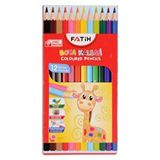 Fatih Kuru Boya Kalemi 12 Renk - ÇOK RENKLİ