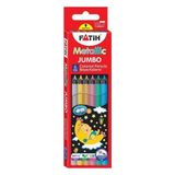 fatih kuru boya kalemi tam boy jumbo metalik 6 lı 33360 - Yok