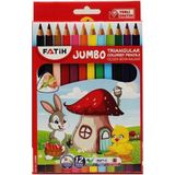 Fatih Kuru Boya Üçgen Jumbo 12 Renk TYBE7QC0HZ0RHRZF44