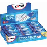 Fatih Mavi Sınav Silgisi 24 Adet Ölçülerle Kullanıma Uygun Kaliteli Silgi