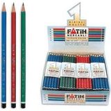 Fatih Mercanlı Çok Renkli Kurşun Kalem 144 Adet (1 Paket, 12 Düzine) Kaliteli Kırtasiye Ürünü - -