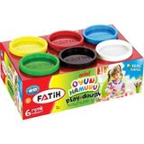 Fatih Oyun Hamuru 6 Renkli Yumuşak Hamur Seti 780 gr Çocuklar İçin Eğlenceli Aktiviteler