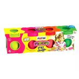 Fatih Oyun Hamuru Neon 4Lu Fosforlu