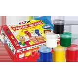 Fatih Parmak Boyası 6 Renk 25 ml Çocuklar İçin Eğlenceli ve Güvenli Boya Seti
