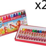 Fatih Pastel Boya 12 Renk 2 Adet