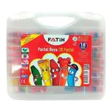 fatih pastel boya 18 renk king size çantalı fa50360pb18rks - Yok