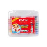 Fatih Pastel Boya, 18 Renk, Plastik Çantalı, Tutucu Hediyeli