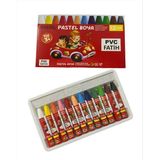 Fatih Pastel Boya PVC 12 Renk Seti Çocuklar İçin Eğlenceli Boyama Deneyimi