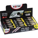 Fatih Siyah Sınav Silgisi 24 Adet Zarif Tasarım Pürüzsüz Silme Deneyimi