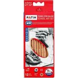 Fatih Teknik Çizim Kalemi Okul Seti 12 Li - Çok Renkli - 12 cm