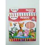 Fatih Tribo Kuru Boya Kalemi 12'li
