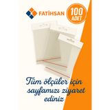 FATİHSAN Şeffaf Yapışkanlı Askılı Poşet 16X25 – OPP Ambalaj Jelatin (100 Adet)
