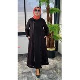 fatma Kadın tesettür büyük beden güpürlü kap