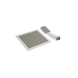 FAUMIX Quadro Model Banyo Tepe Duş Başlığı Başlık Kireç Kırıcılı Sistem (ikili Set)