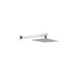Fause Ankastre Borulu Kare Slim Metal 25x25 cm Duş Başlığı