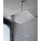Fause Ankastre Borulu Kare Slim Metal 30x30 cm Duş Başlığı