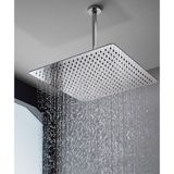 Fause Ankastre Borulu Kare Slim Metal 40x40 cm Tavandan Duş Başlığı