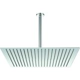 Fause Ankastre Duş Başlığı Borulu Kare Slim Metal 50X50 cm Tavandan - 50 x 50 cm