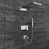 Fause Gri Comfort Panel Şelale Fau111-b FAU111-B Duş Ankastre Seti
