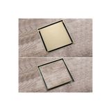 Fause Komple Çelik Seramik Uyumlu Ankastre Yer Süzgeci 10x10 cm Mat Altın KSZ101-BG