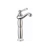 Fause KSL100-G Yüksek Çanak Rustik Vintage Gri Lavabo Bataryası